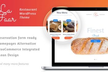 Lafaar - Restaurant & Food Theme