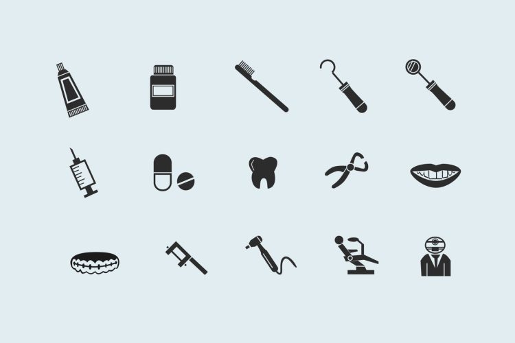 15 Dental and Denstistry Icons