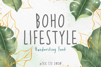Boho Lifestyle - Indie and Chic Font