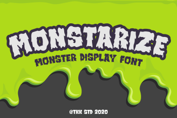 Monstarize - Monster Font