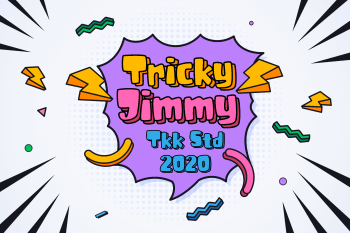 Tricky Jimmy - Children Cartoon Font
