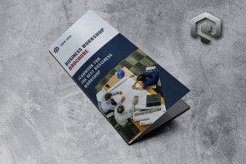 Business Workshop Trifold Brochure