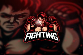 Fighting - Mascot & Esport Logo