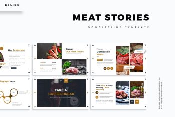 Meat - Google Slide Template