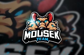 Mousek Team - Mascot & Esport Logo