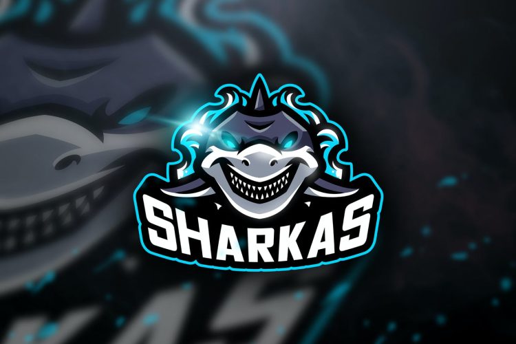 Sharkas - Mascot & Esport Logo