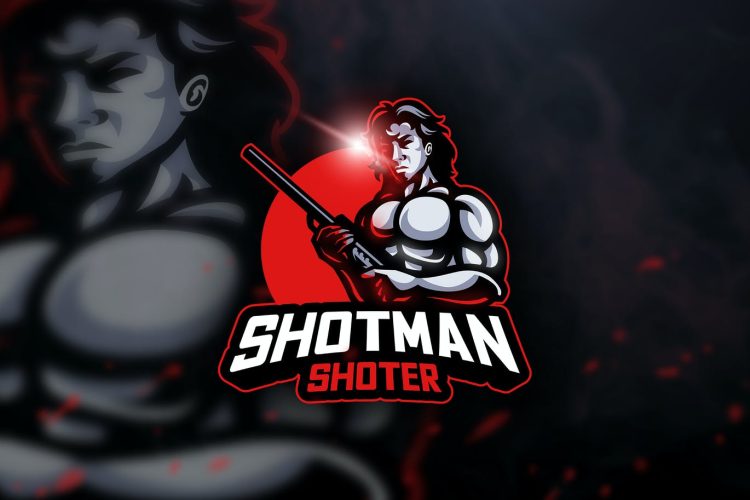 Shotman Shooter - Mascot & Esport Logo